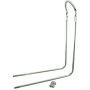 Sissy Bar 90 Bent W/Clamps Chrome, Various Sizes & Colors (Chrome, For 20" Bikes)