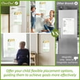 thumbnail image 5 of Clever Clean Dry Erase Chore Chart Whiteboard with 6 Markers, Reusable Reward Chart Dinosaur, 5 of 7