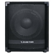 Sound Town METIS Series 12 Powered PA DJ Subwoofer, 1400 Watts Peak Power, 350 Watts RMS