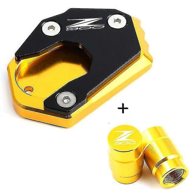 Para Kawasaki Z 900 2017-2020 Z900 Z900rs 2021 2022 accesorios soporte lateral para motocicleta ampliar + tapas de válvula de neumático