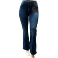 thumbnail image 5 of Jack David Womens Plus Size Skinny/Bootcut Stretch Denim Jeans Pants, 5 of 5