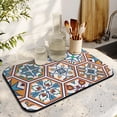 thumbnail image 3 of Revamp Kitchen with Mexican Coffee Drying Mat 19.5x12in Diatom Mud Dish Drying Pad Super Absorbent, Coffee Mat Stylish & Easy to Clean Kitchen Gadget, 3 of 7