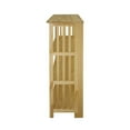 thumbnail image 4 of Yu Shan Soho Manhattan 4-Shelf Folding Bookcase 26" Wide - Natural, 4 of 7