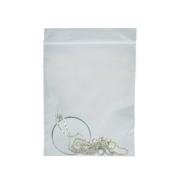 Resealable Bags 3x4 Inches Resealable Jewelry Bags - RB-34 - Qty 100