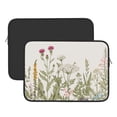 thumbnail image 3 of Bingfone Herbs And Wildflowers Laptop Sleeve Case 13 Inch, 360° Protective Computer Carrying Bag, 3 of 9