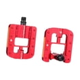 thumbnail image 4 of S SERENABLE Pédales de Vélo de Montagne Antidérapantes Légères en Alliage d'Aluminium Rouges, 4 of 9