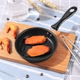 thumbnail image 4 of MasteelfCA OUNONA 1PC Practical Mini Novelty Egg Omelette Pancake Non-stick Frying Pan (12CM), 4 of 5