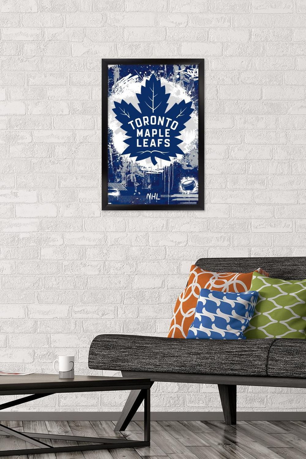 NHL Toronto Maple Leafs - Maximalist Logo 23 Wall Poster