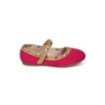 thumbnail image 2 of New Girls Round Toe Studded Mary Jane Flat - 18063 By Jelly Beans Collection, 2 of 5