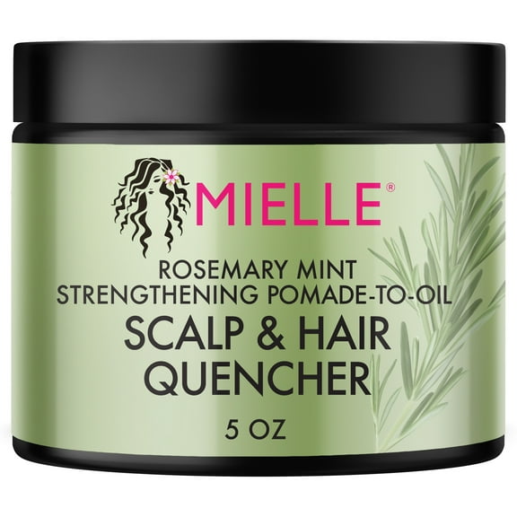 Mielle Rosemary Mint Strengthening Pomade-to-Oil Scalp Quencher - 5 oz