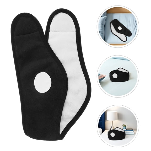 LOLIPPYY 2-Pack Soundproof Sleep Earmuffs Black Adjustable Comfortable Ear Warmers for Noise Reduction
