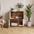 thumbnail image 3 of Multi-Functional Cat Litter Box Enclosure,Double Layer Litter Cabinet with 2 Litter Mat and Sisal Scratching Post,Hidden Cat Washroom,Dog Proof, End Table for Indoor Cats, 3 of 7
