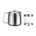 thumbnail image 4 of Olla para freír profunda, olla de almacenamiento multiusos con tapa, recipiente para filtrar aceite, tanque para hervir aceites, almacenamiento para 15 litros, 4 of 8