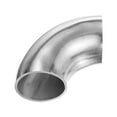 thumbnail image 1 of Codo Uxcell OD 1" 90° de acero inoxidable 304 para sistema de escape modificado, altura 41 mm, 1 of 1
