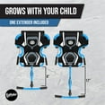 thumbnail image 2 of EzyRoller: Pro X - Aqua Blue - Ride-On Scooter, Cambering Motion, Pedal Free Cart, Hand Brakes, Extendable Frame, 220lb Capacity, Kids-Teens-Adults 9+, 2 of 8