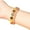 Pink, variant on Elegant Glass Bead Bracelet with Unique Designs Accessory for Gifting and Making a Statement Pieces Evening Event
