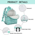 thumbnail image 4 of Esign Of Head Pug Dog Backpack for School,Cute School Bag,Schoolbag with Adjustable Shoulder Straps & Padded Back,15.25"x11.5"x5.25", 4 of 6