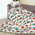 thumbnail image 6 of Sikiie Artoon Car Ultra-Soft Micro flannel Blanket Luxury All Seasons Warm Blanket for Bedding Sofa and Travel (4 sizes)-60"x50", 6 of 7