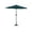 Dark Green, variant on Westin Outdoor 9 Ft Umbrella with Round Resin Plastic Base Weight Included for Patio Garden UV Water Weather Resistant, Coffee