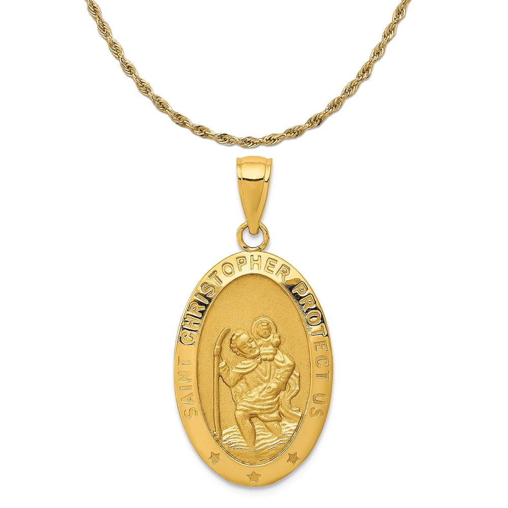 14K Yellow Gold Light Weight Rope Chain 