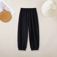 thumbnail image 2 of NOLDARES Boys Joggers Pants Outdoor Youth Quick Dry Hiking Pants Lightweight Athletic Pants with Pockets(Black,5-6 Years), 2 of 6