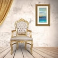 thumbnail image 3 of Pinto, Patricia 11x18 Gold Ornate Wood Framed with Double Matting Museum Art Print Titled - Sea Mystery Panel I, 3 of 4