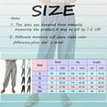 thumbnail image 5 of Eashery Women's Casual Linen Pants Adjustable Lounge Trousers Mid-Rise Stretch Work Pants Women Trousers (Solid Color,Brown,M), 5 of 5
