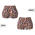thumbnail image 5 of Naloa Leopard Biker Shorts for Women Seamless Scrunch Short Women’s Yoga Shorts for Gym Running Sport Shorts - XX-Large, 5 of 9