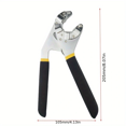 thumbnail image 1 of Llave Universal ajustable multifuncional de 6 pulgadas y 8 pulgadas, herramienta de mano de reparación multifuncional con agarre de llave artesanal cromada, 1 of 5