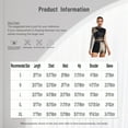 thumbnail image 5 of CHICTRY Justaucorps de Danse Métallique Pailleté pour Femmes une Pièce Combinaison Courte Salsa Latin Dancewear Rouge m, 5 of 5