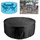 thumbnail image 3 of Garden Furniture Cover, Round Garden Table Cover Waterproof Heavy Duty Circular, 3 of 5