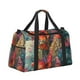 thumbnail image 2 of Fotbe Butterflies On Rocky Cliff Bolsa de Viaje con Estampado, Bolsa de Fin de Semana para Mujer con Compartimento para Zapatos, Bolsa de Gimnasio con Bolsillo Húmedo, 2 of 7