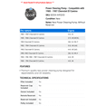 thumbnail image 2 of Power Steering Pump - Compatible with 1980 - 1987 Chevy El Camino 1981 1982 1983 1984 1985 1986, 2 of 2