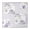 Pioneer Flower Floral-1, variant on Pioneer Flower Floral Print Pattern Square Fitted Tablecloth with Elastic Edge,Square Table Cover,Washable Elastic Table Cover for Home Kitchen Party Decor 34"x34"