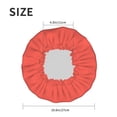thumbnail image 6 of YFYANG Women's Double Waterproof Shower Cap, Red Reusable Hair Cap for All Hair Styles and Head Sizes, 6 of 9