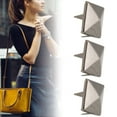 thumbnail image 4 of 100pcs Rivets, Square Pyramid Punk Rivets for Bracelets, Clothing, Handbag Leather Rivet Punk Rivet with 4 Claw Metal Studs, 4 of 7