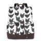 thumbnail image 1 of Easygdp Retro Rooster Mochila de Cuero para Mujeres, Bolso de Hombro, Bolsos de Mano de Moda para Trabajo y Viajes, 1 of 4
