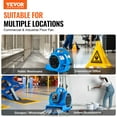 thumbnail image 2 of VEVOR Floor Blower 1360 RPM 600 CFM Air Mover with 4 Blowing Angles 3-Speeds, 2 of 8