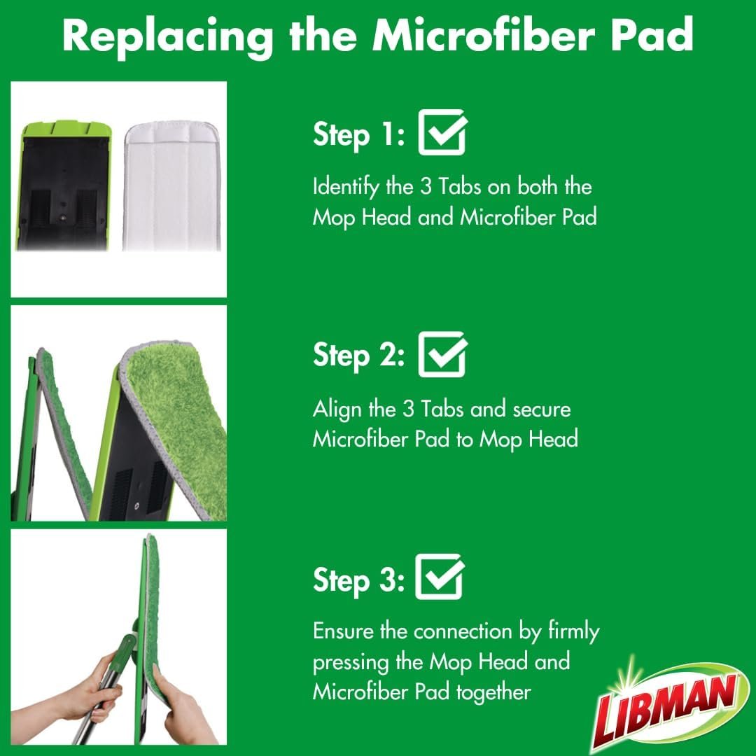 Libman Rinse 'n Wring Microfiber Mop System photo 5