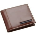 thumbnail image 2 of Tommy Hilfiger Men's 31TL22X063 Genuine Leather Passcase Billfold Wallet Tan, 2 of 2