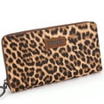 thumbnail image 7 of Wrangler Womens Wallet Wristlet Long Purse Designer Clutch Large Capacity Credit Card Holder Gifts for Women, leopard Print, 7 of 7