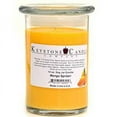 thumbnail image 2 of 1 Pc  12 oz Mango Spritzer Soy Jar Candles 3.5 in. diameter x 5 in. tall, 2 of 2