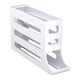 thumbnail image 1 of Porta huevos para refrigerador, 4 niveles, bandeja para huevos, gran capacidad, organizador, automático blanco, 1 of 9