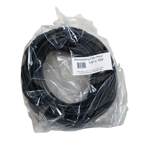 1/4" x 100' Sashco 30251 Filler Rope Pre-Caulking Closed Cell Backer Rod