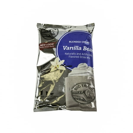 Big Train Vanilla Bean Blended Iced Creme Frappe Mix, 3.5 Pound -- 5 per