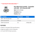 thumbnail image 2 of Rear Wheel Hub Assembly - Compatible with 2008 - 2010 Chevy HHR 2009, 2 of 2