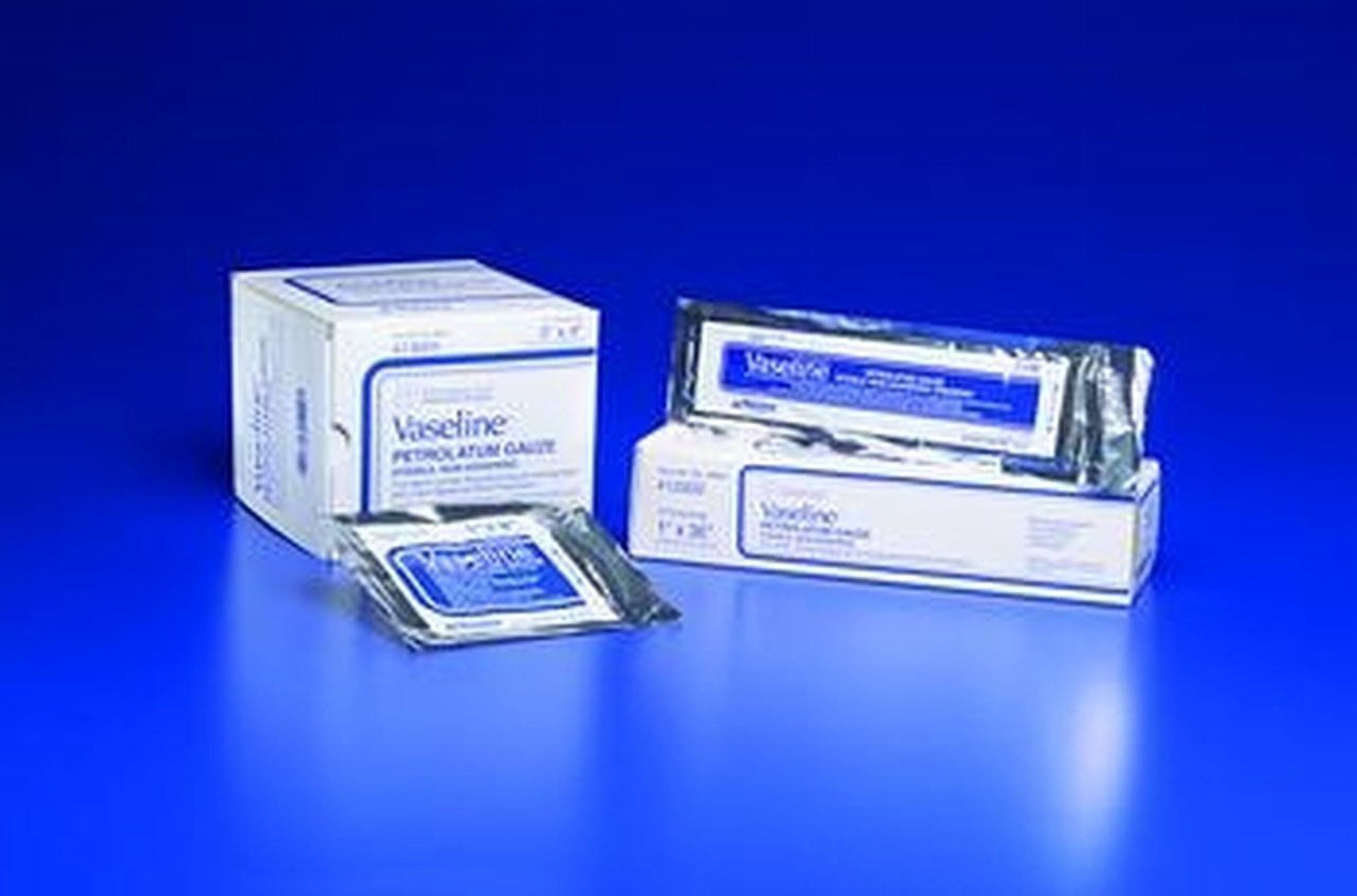 Vaseline Petrolatum Gauze, 3" x 18", 12 Count