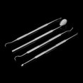 thumbnail image 3 of Yeacher 4pcs Stainless Steel Tools Kit Dentists Pick Tool Scraper Set for & Professional Use, 3 of 7