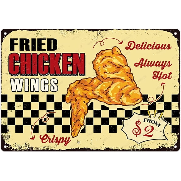 Hot Dogs Signs Vintage Metal Sign Funny Food Art Printing Poster Wall Decor for Home Kitchen Bar Restaurant Cafe Pub Indoor Outdoor 12x8 Inch Aluminium Hanging Plaque