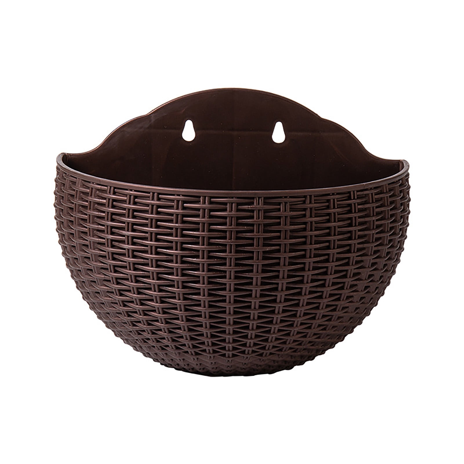 Travelwant Wall Hanging Planters Railing Hanging Planters Plants Flowers Plastic Pots Baskets for Balcony Fence Garden Outdoor Indoor Wall Pots